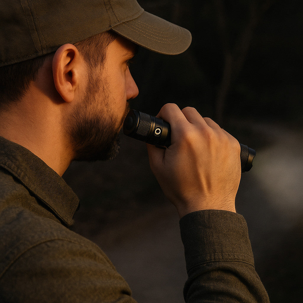 Powertac - E9 GEN5 Long Throw 3,000 Lumen Tactical EDC Flashlight