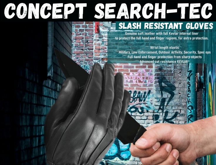 CUT RESISTANT GLOVES CONCEPT SEARCH-TEC
