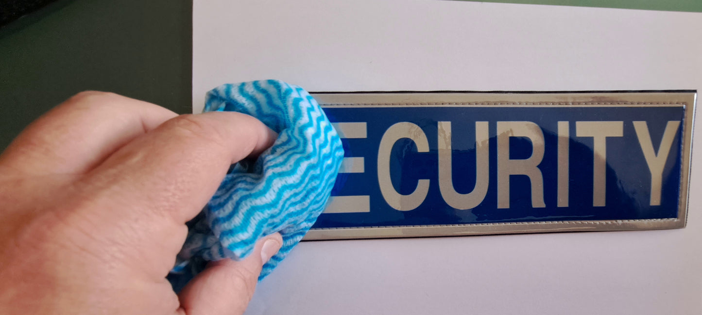 Responder Stab Vest Badge set - Black