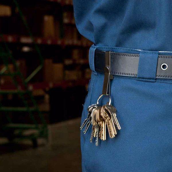 KEY-BAK - Key Ring with Belt Clip