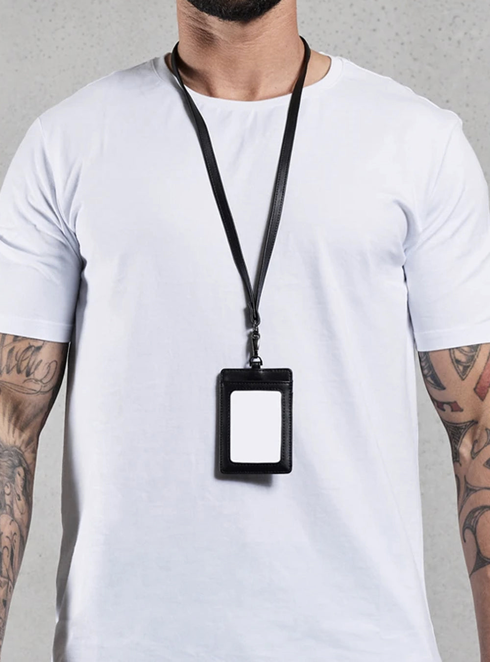 Leather ID Holder
