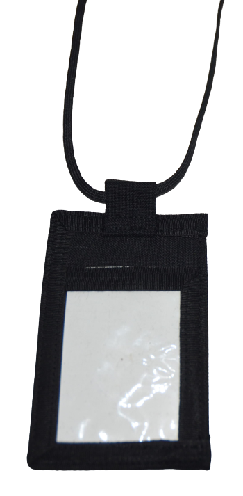 ID POUCH with Velcro Backing & Breakaway Lanyard