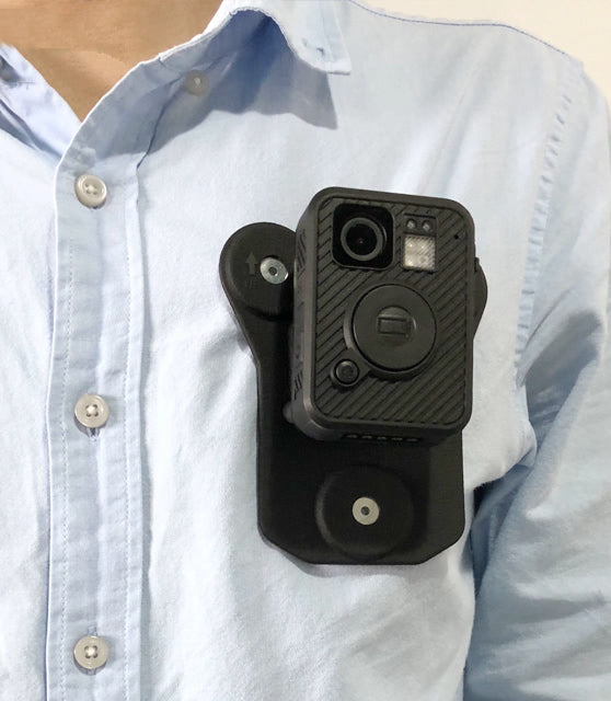 Magnetic clip fits all Body Worn Cameras