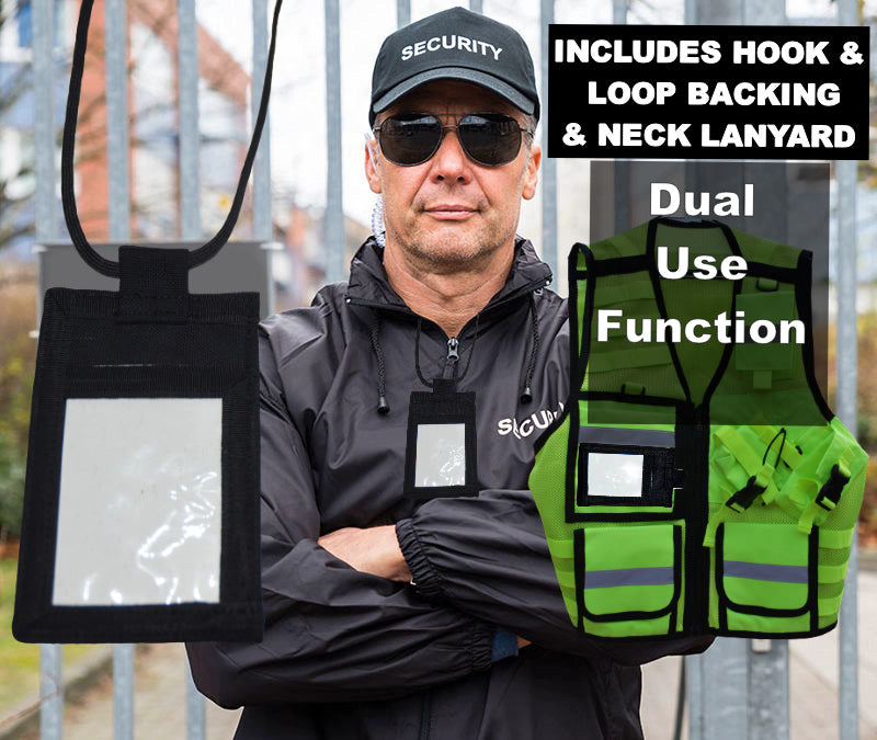 ID POUCH with Velcro Backing & Breakaway Lanyard