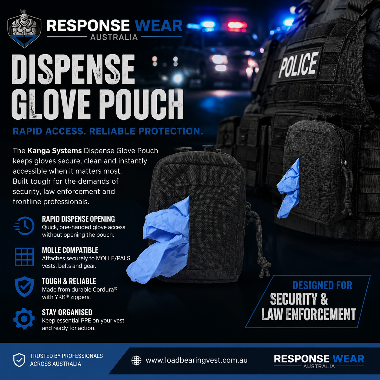 DISPENSE GLOVE POUCH