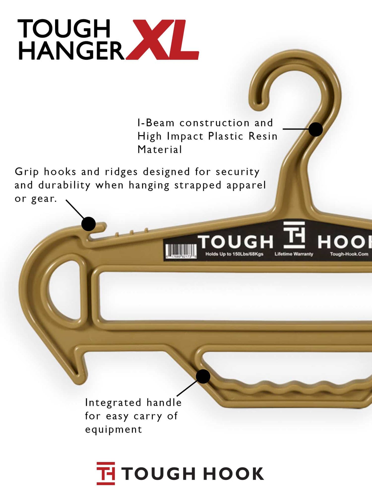 THE INDESTRUCTIBLE TOUGH HANGER XL