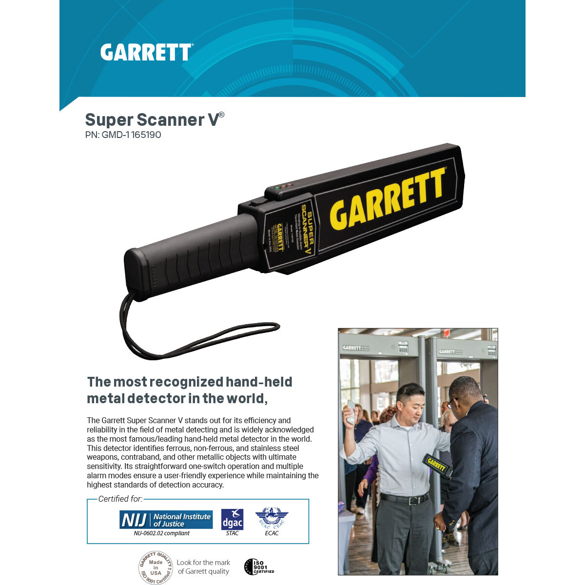 Garrett Super Scanner V