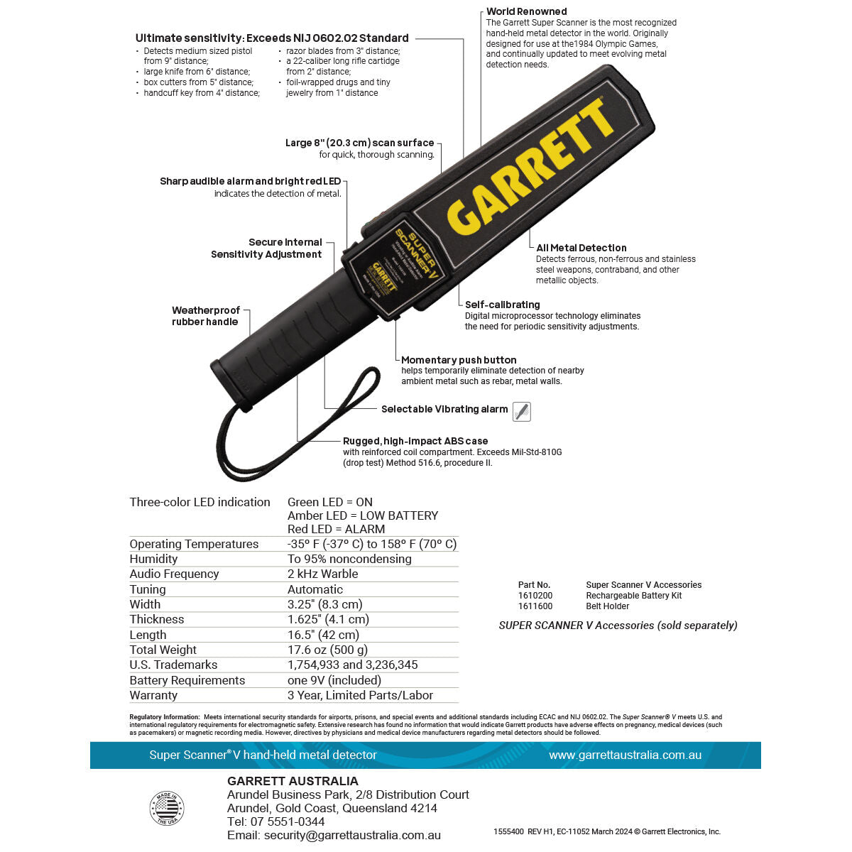 Garrett Super Scanner V