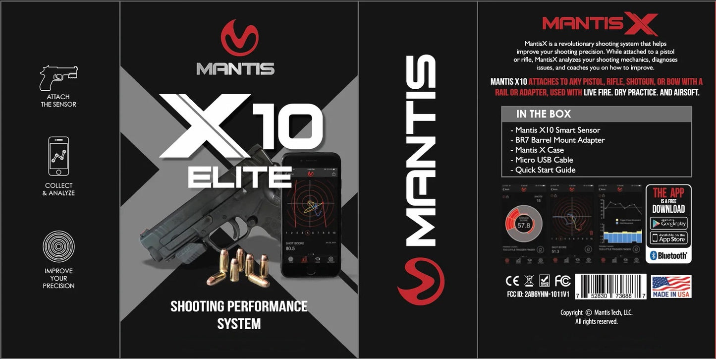 Mantis X10 Elite Shooting Performance System