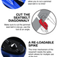 resqme - Car Escape Tool | Window Breaker & Seatbelt Cutter
