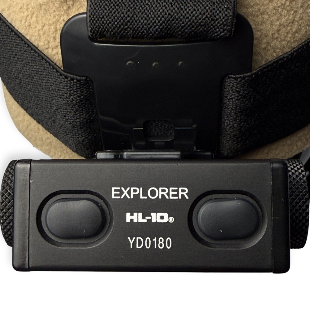 Powertac - Explorer HL-10 | 2550 Lumen White/Red/IR Headlamp