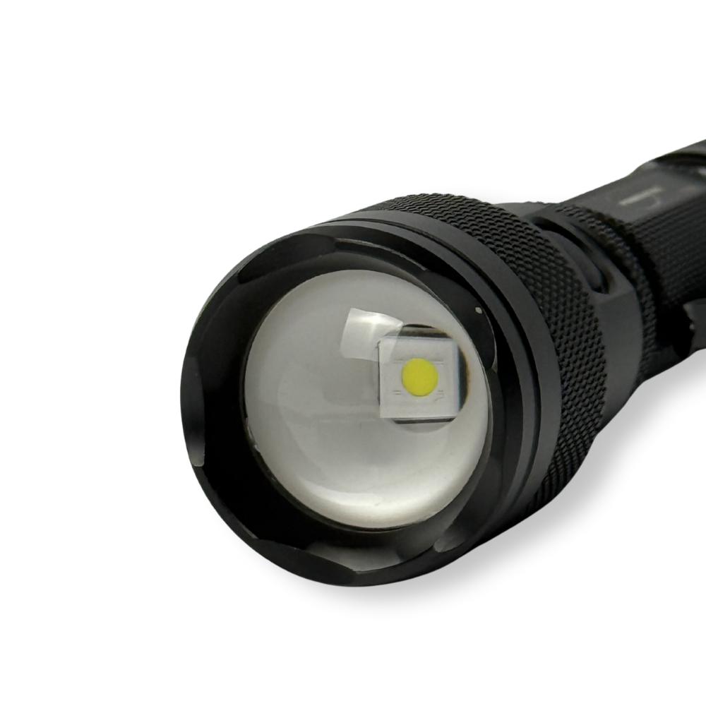 Powertac - FlexBeam GEN2  | 2000 Lumens Adjustable Beam Flashlight