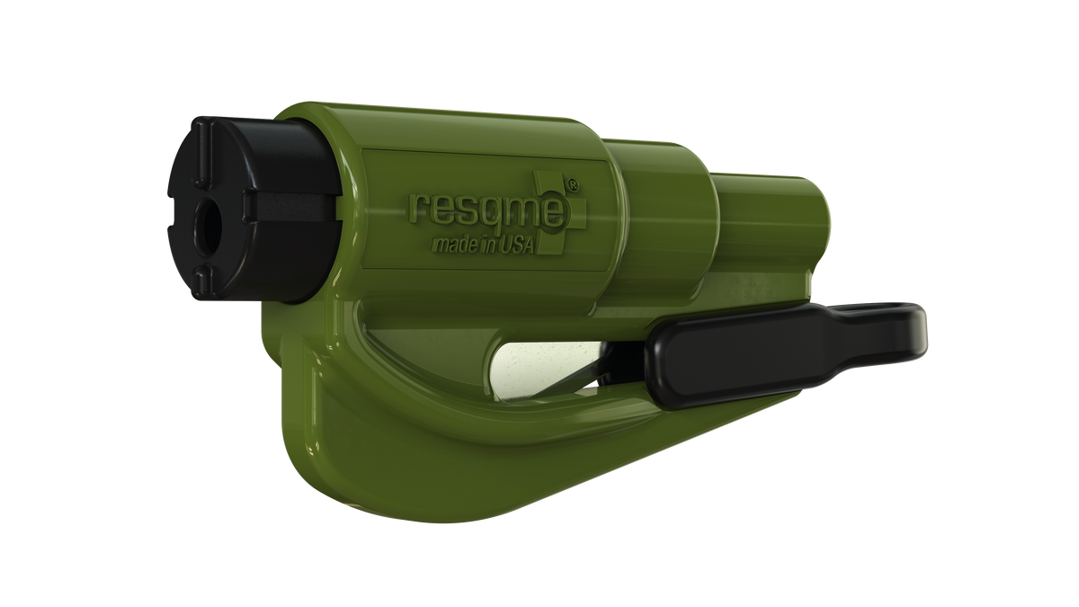 resqme - Car Escape Tool | Window Breaker & Seatbelt Cutter