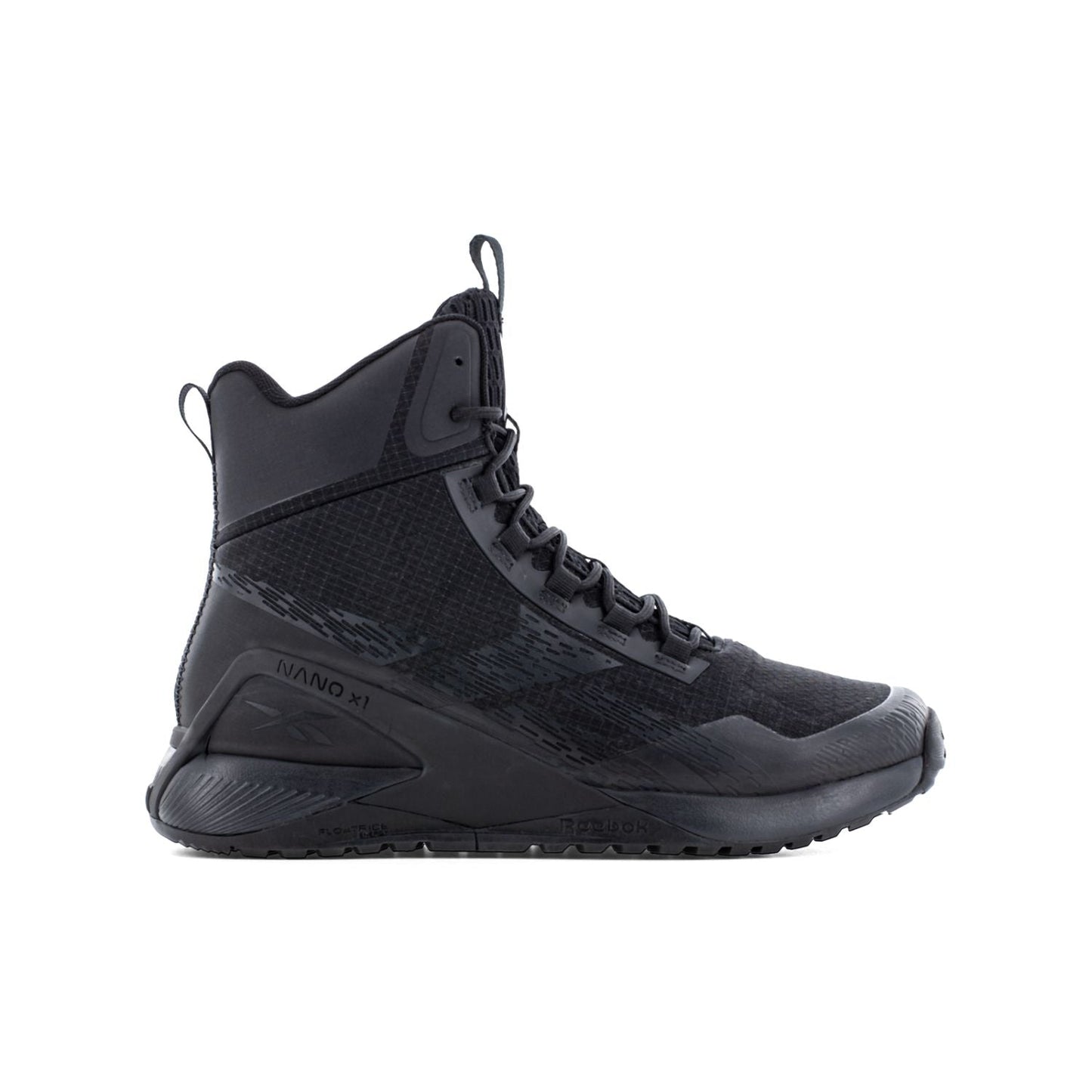 Reebok - Nano X1 Adventure Men's 6" Tactical Boot with Side Zipper - Black