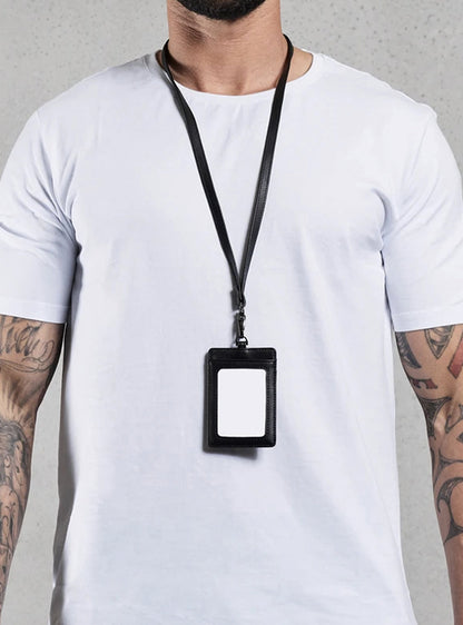 Leather ID Holder