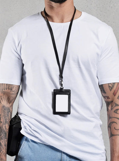 Leather ID Holder