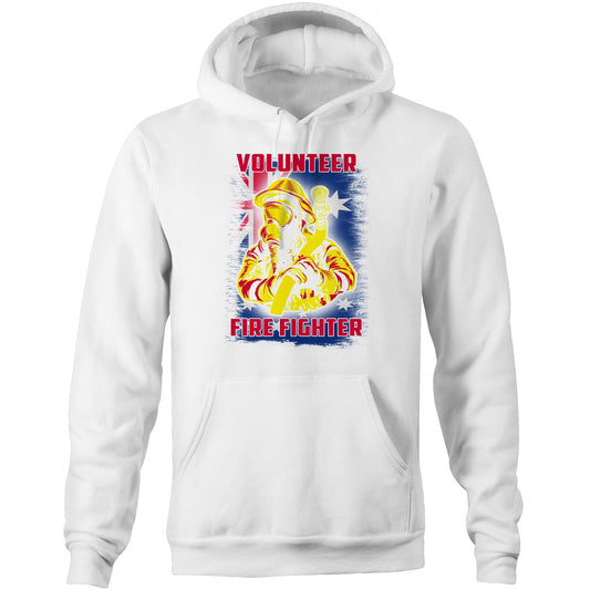 VOLUNTEER FIREFIGHTER- Pocket Hoodie Sweatshirt