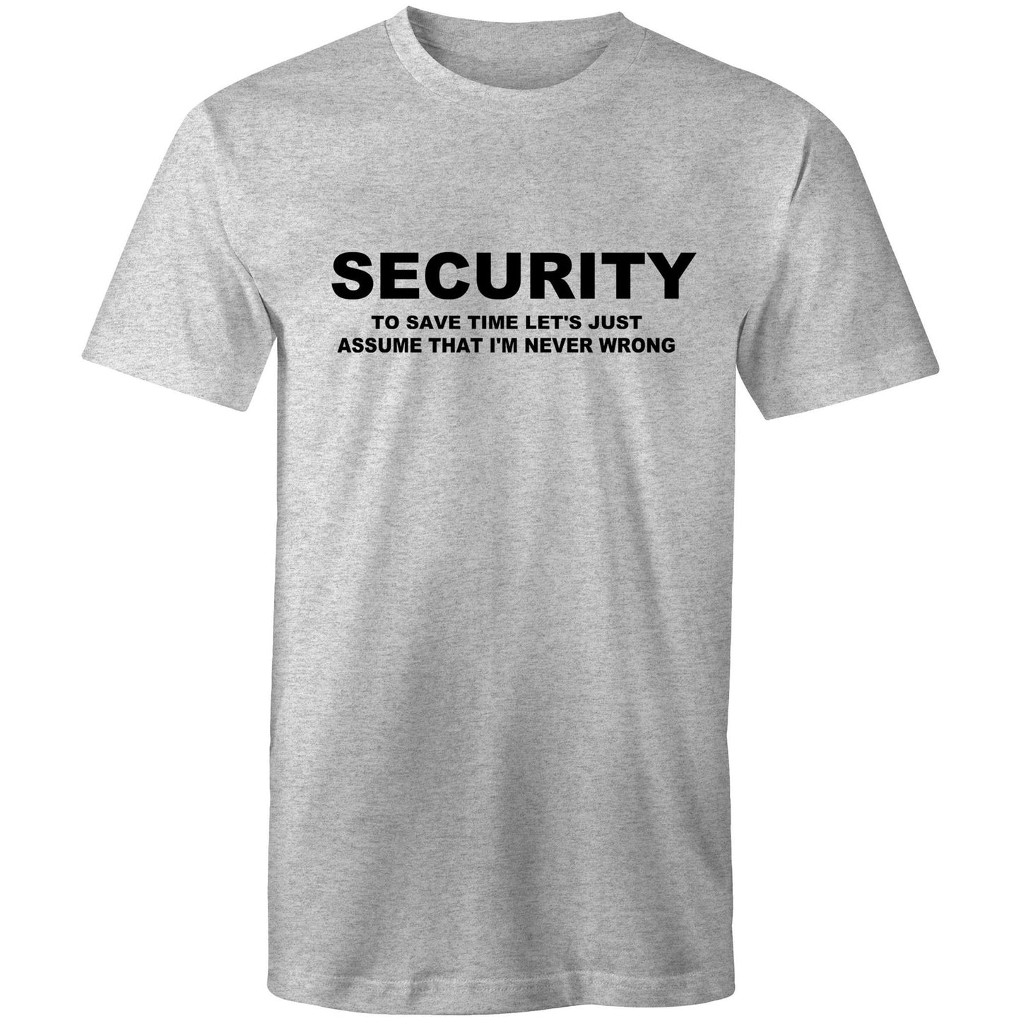SECURITY FUN Mens T-Shirt