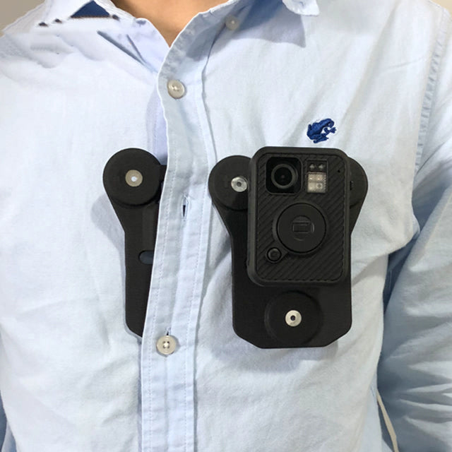 Magnetic clip fits all Body Worn Cameras