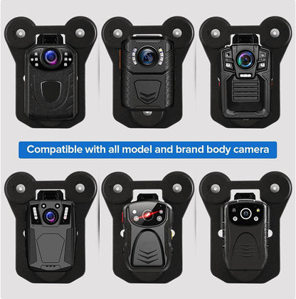 Magnetic clip fits all Body Worn Cameras
