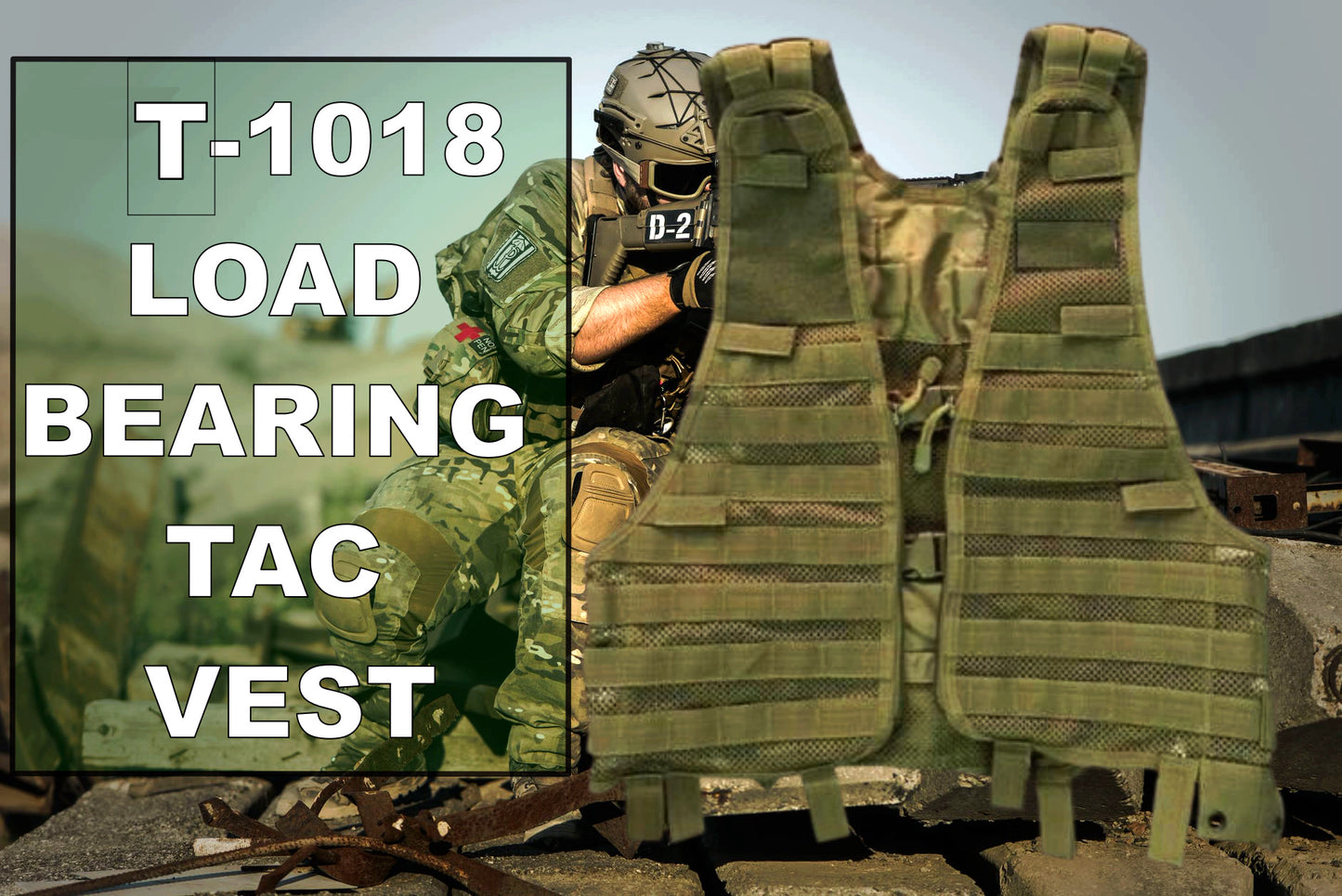 Concept T-1018 Tactical Load bearing vest